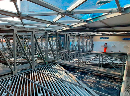 Remodelación Gran Hall BBVA